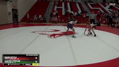 120 lbs Placement Matches (16 Team) - Gavin Bittle, Hewitt-Trussville vs Karter Stiffler, Enterprise HS