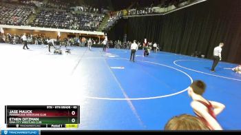 63 lbs Round 4 - Jase Mauck, Powerhouse Wrestling Club vs Ethen Ditzman, Iowa City Wrestling Club