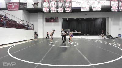 130-135 lbs Rr Rnd 2 - Carmen Rautenburg, Vian vs Nuria Munoz, Henryetta HS