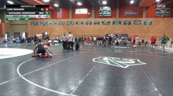 165 lbs Cons. Round 5 - Luke Desando, Palomar College vs Nathaniel Dominguez, Moorpark College