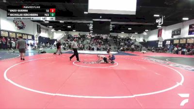 132 lbs Cons. Round 4 - Enzo Guerra, Tesoro vs Nicholas Kirchberg, Pacifica (Garden Grove)