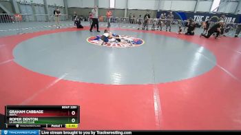 77 lbs Cons. Round 4 - Roper Denton, La Grande Mat Club vs Graham Cabbage, INWTC