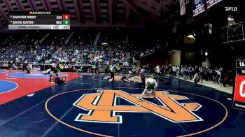 1A-132 lbs Cons. Round 1 - Sawyer West, Elbert County vs David Eaton, Wesleyan