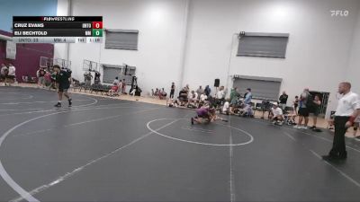 92 lbs Round 3 - Cruz Evans, The Untouchables vs Eli Bechtold, Micky`s Maniacs