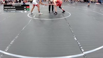 155 lbs Round 1 (4 Team) - Lewis Leslie, Wrecking Crew vs Gabe Paraniuk, OMP