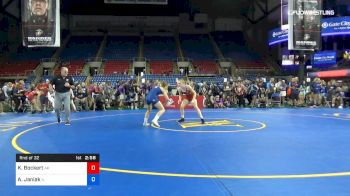 112 lbs Rnd Of 32 - Kierstyn Bockert, Alaska vs Alexis Janiak, Illinois