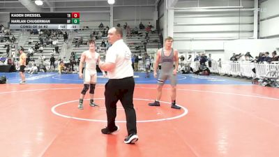 152 lbs Consi Of 64 #2 - Kaden Dressel, TN vs Harlan Chugerman, NY