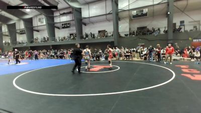 Junior Girls FS - 130 lbs Cons. Round 2 - Alicia Canaca, WA vs Jalisca Holmgren, WA