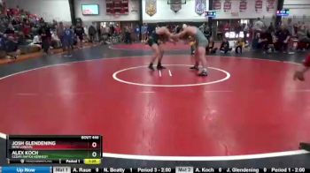 182 lbs Semifinal - Alex Koch, Cedar Rapids Kennedy vs Josh Glendening, New London