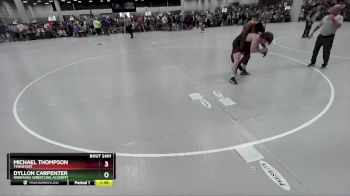 175 lbs Champ. Round 1 - Dyllon Carpenter, Nebraska Wrestling Academy vs Michael Thompson, Tennessee