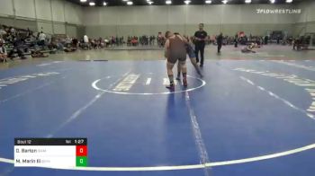 285 lbs Prelims - Owen Barton, Diamondville Wrestling Club vs Mark Marin Iii, Dethrone