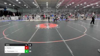 182 lbs Rr Rnd 2 - Josh Danso, Central MD Wrestling Black vs Standford Thompson, CKWA