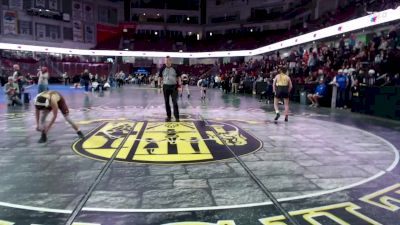 120 lbs Champ. Round 1 - Holten Crane, Bishop Kelly vs Keano Dengsoth, Vallivue