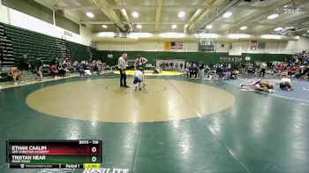 150 lbs Quarterfinal - Ethan Caalim, Life Christian Academy vs Tristan Near, River Ridge
