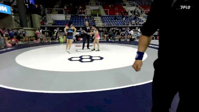 120 lbs Cons. Sub-rd Of 32 - Phoebe Gutierrez, CO vs Gabrielle Berger, WA