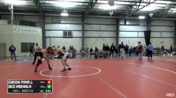 184 Finals - Jack Wedholm, Army West Point vs Carson Powell, Iowa State