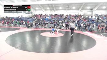 120 lbs Champ. Round 1 - James Atkinson, South Summit vs Karstin Morrison, Preston