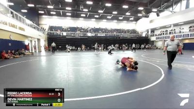 141 lbs Champ. Round 2 - Devin Martinez, Rio Hondo vs Pedro Lacerda, Mt San Antonio College