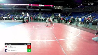 150 lbs 7th Place - Ryan Flis, Milford [MA] vs Caden Smith, Central Catholic