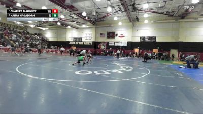 125 lbs Cons. Semi - Charlee Marquez, Walnut vs Naima Hagadorn, Thousand Oaks