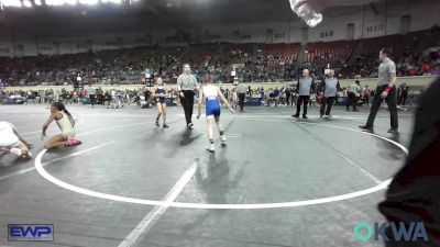 57 lbs Final - Oakley Waitkus, Team Tulsa Wrestling Club vs Emersyn Edge, Piedmont