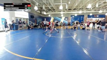 85 lbs Semifinal - Reece Fish, Well Trained vs Mason Pederson, Well Trained