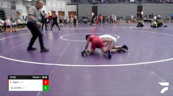 75-82 lbs Cons. Round 3 - Owen Smith, Intense Wrestling Club vs Logan Raef, MXW