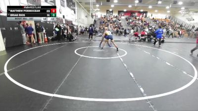 157 lbs Cons. Round 4 - Matthew Poemoceah, Anaheim vs Brian Rios, Valencia/Placentia