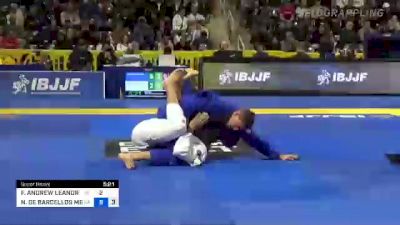 FELLIPE ANDREW LEANDRO SILVA vs NICHOLAS DE BARCELLOS MEREGALI 2022 World Jiu-Jitsu IBJJF Championship