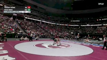 126-4A 1st Place Match - Noah Meza, Falcon vs Teagan Young, Palisade