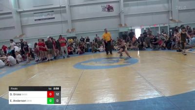 62 lbs Final - Gwen Gross, Badger Girls Elite vs Everly Anderson, Grindhouse W.C.