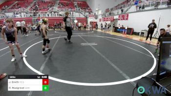 58 lbs Semifinal - Jarod Smith, Tecumseh Takedown Club vs Reed Musgrove, Harrah Little League Wrestling