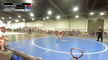 136 lbs Rr Rnd 1 - Brandy Jenkins, Unattached vs Jenika Parker, Ftcc