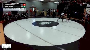 125 lbs. Champ. Round 2 - Alana Henry, Principia vs Brooklyn Zamora, Waynesville