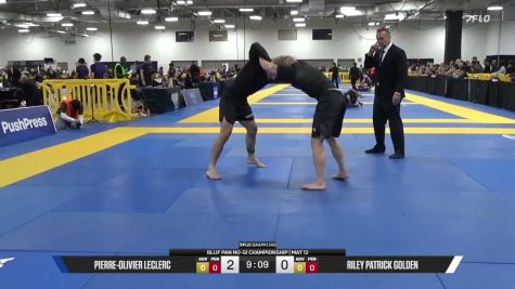 Riley Patrick Golden vs Pierre-Olivier Leclerc 2026 Pan IBJJF Jiu-Jitsu No-Gi Championship