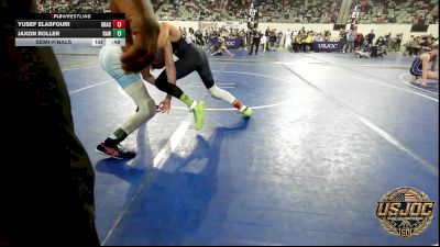 84 lbs Semifinal - Yusef Elasfouri, Gracie Barra Westchase vs Jaxon Roller, Raw Wrestling Club