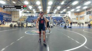 215 Gold 2nd Place Match - Anthony Romero, Southwest Miami vs Blake Barodte, Wakulla Hs