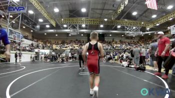 90 lbs Consi Of 4 - Parks Behrens, Plainview Youth Wrestling Club vs Sawyer Ward, Red Ryder Wrestling Club