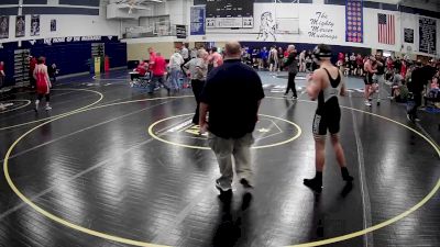 160 lbs Champ. Round 1 - Evan Krause, Moshannon Valley Hs vs Chase Wesley, Summit Academy