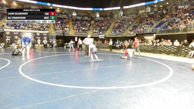 96 lbs Round Of 32 - Liam Glessner, Forest Hills vs Eli Oberheim, Montgomery