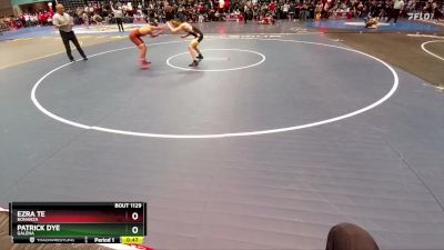 126 lbs Cons. Round 2 - Patrick Dye, Galena vs Ezra Te, Bonanza