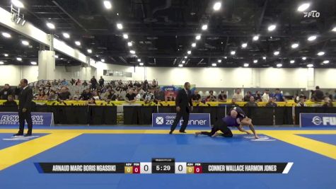 Conner Wallace Harmon Jones vs Arnaud Marc Boris Ngassiki 2025 World IBJJF Jiu-Jitsu No-Gi Championship
