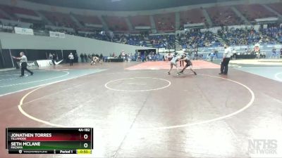 4A-182 lbs Cons. Round 2 - Jonathen Torres, Tillamook vs Seth McLane, Mazama