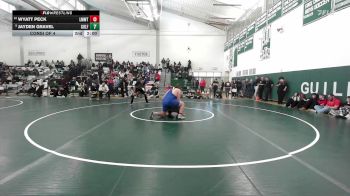 285 lbs Consi Of 4 - Wyatt Peck, Lyman Mem/Windham Tech vs Jayden Gravel, Guilford