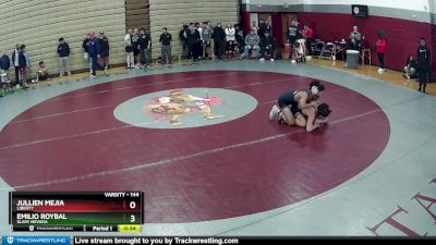 144 lbs Cons. Round 5 - Jullien Mejia, Liberty vs Emilio Roybal, SLAM! NEVADA