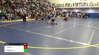 121 lbs R-16 - Landon Sidun, Norwin vs Teli BoBotas, Montoursville
