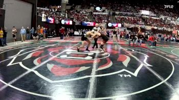 A - 157 lbs Cons. Round 1 - Keenan Huber, Dawson County vs Landon Bryan, Stevensville / Victor