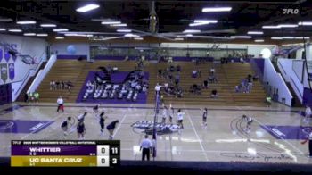 Replay: UC Santa Cruz vs Whittier | Sep 5 @ 7 PM