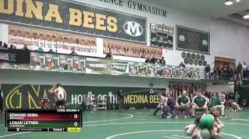 113 lbs Cons. Round 4 - Edward Skiba, Brunswick vs Logan Letner, Cloverleaf