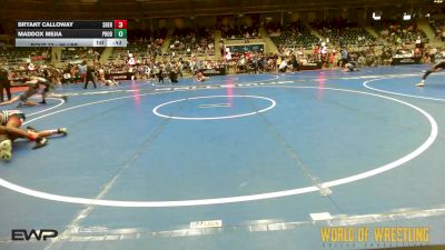 96 lbs Consi Of 8 #2 - Bryant Calloway, Sherman Challengers vs Maddox Mejia, Prodigy Elite Wrestling